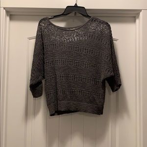 open holed sweater